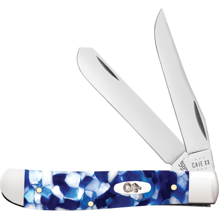 Case Mini Trapper Blue Crackle