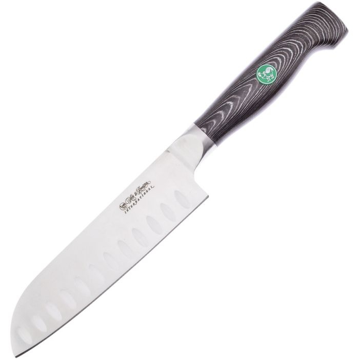 Hen & Rooster Santoku Black G10